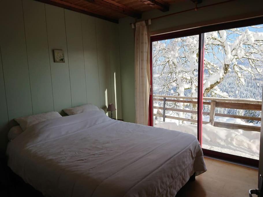 Maison D'Altitude Avec Vue Panoramique A Жерарме Экстерьер фото