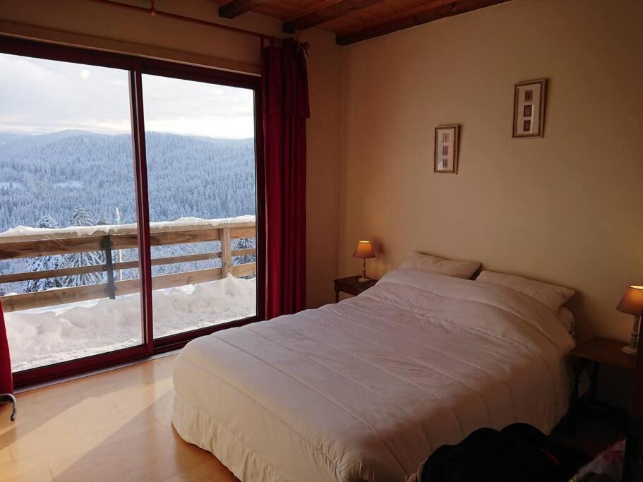 Maison D'Altitude Avec Vue Panoramique A Жерарме Экстерьер фото